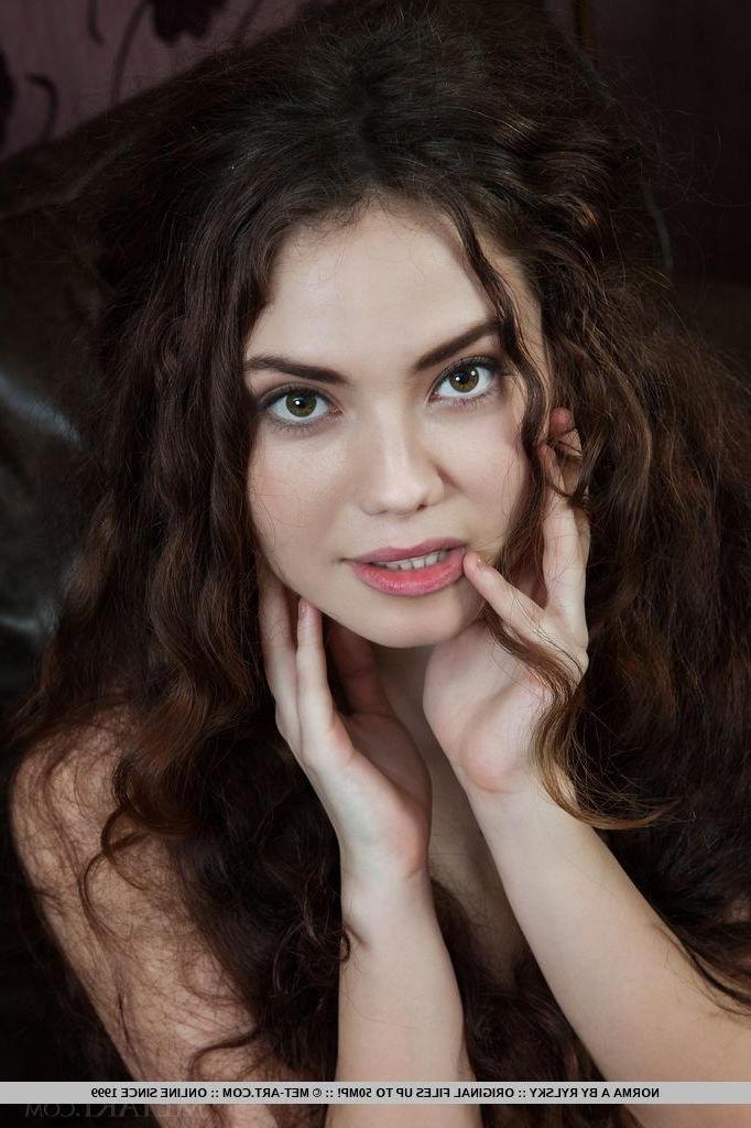 18P Pretty teen Norma Joel shows you her hot body in "Florald"