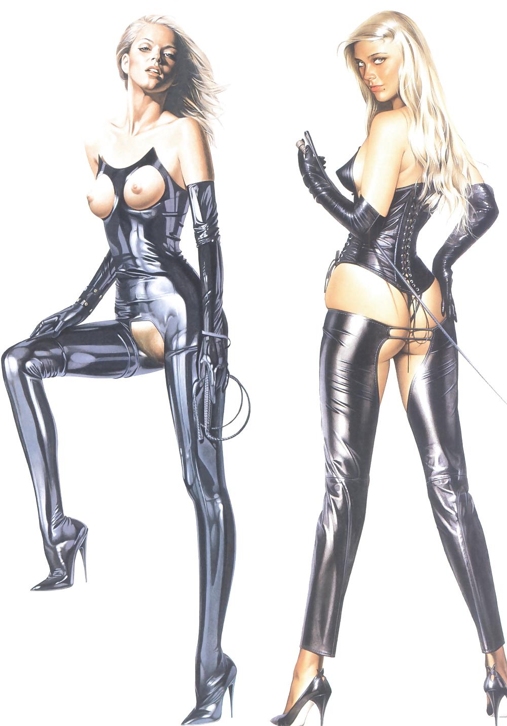 8P Pin-ups art & erotic art