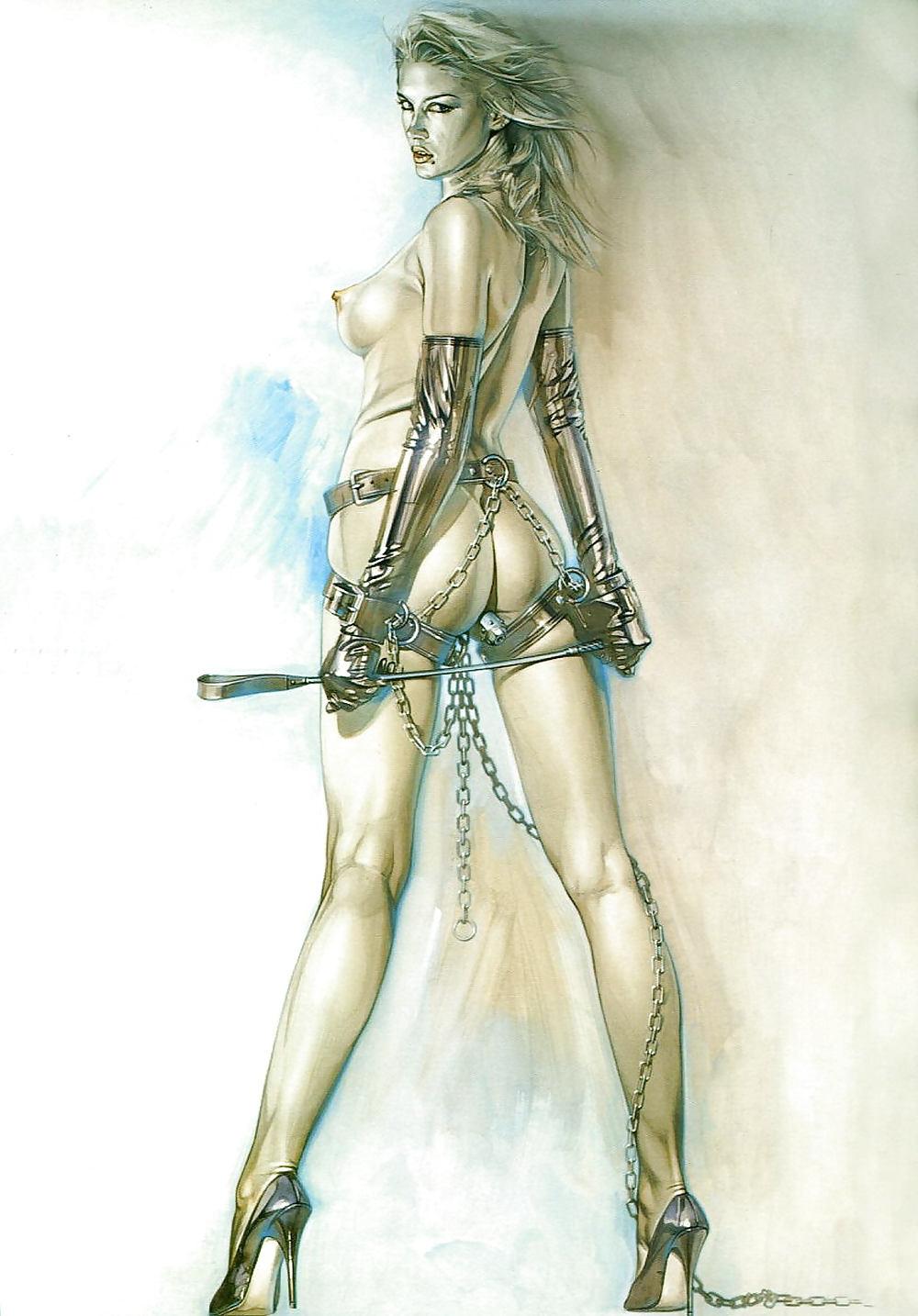 8P Pin-ups art & erotic art