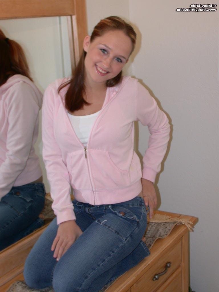 20P Pics of Stacy Bride showing you her round perky tits