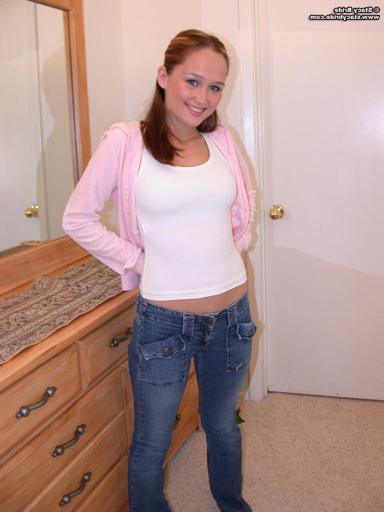 20P Pics of Stacy Bride showing you her round perky tits