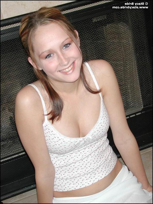 20P Pics of Stacy Bride teasing in a skirt