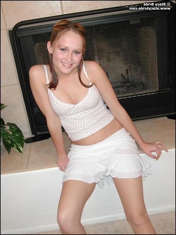 20P Pics of Stacy Bride teasing in a skirt