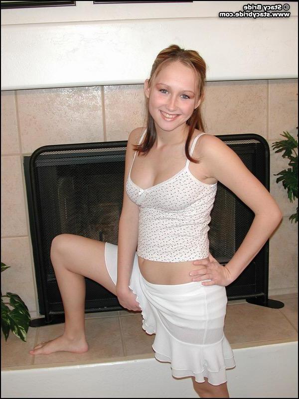 20P Pics of Stacy Bride teasing in a skirt