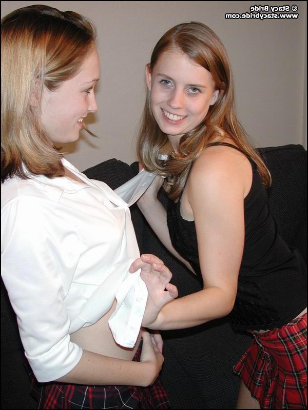20P Pictures of two schoolgirls getting naked