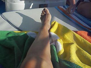 24P My aunt and cousin's sexy feet...