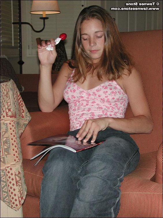 20P Pics of Tawnee getting kinky with a lollipop