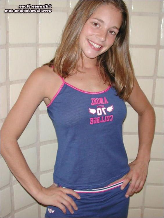 16P Tawnee Stone showing us her nice round boobs