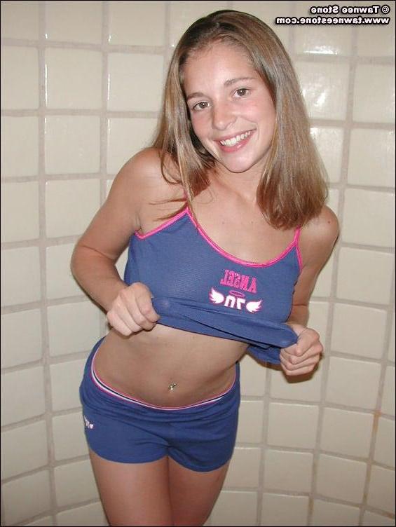 16P Tawnee Stone showing us her nice round boobs
