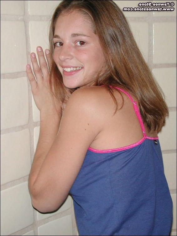 16P Tawnee Stone showing us her nice round boobs