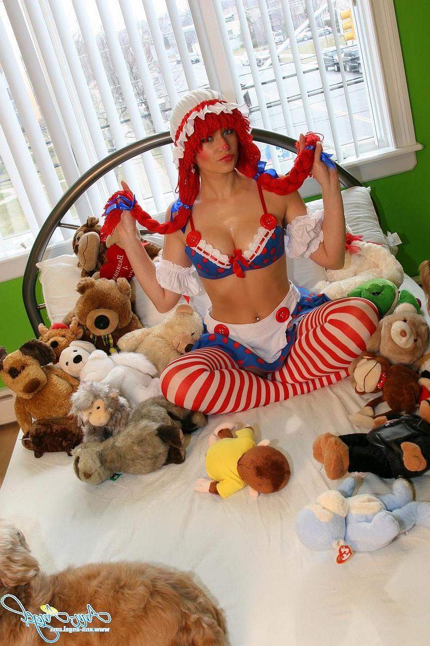 16P Ann Angel dresses up as Raggedy Ann and invites you to play