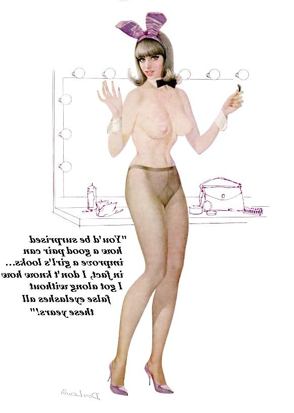 25P Sexy Vintage Pin - Up Art