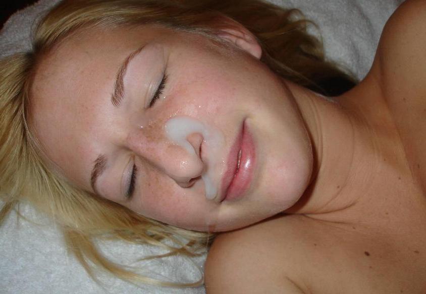 15P Pictures of slutty teen girlfriends getting jizzed on