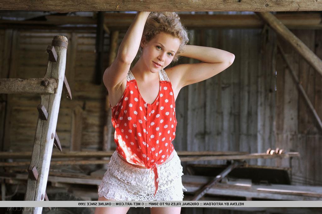 18P Blonde teen Helena shows you her stunning nude body in "Nodarty"