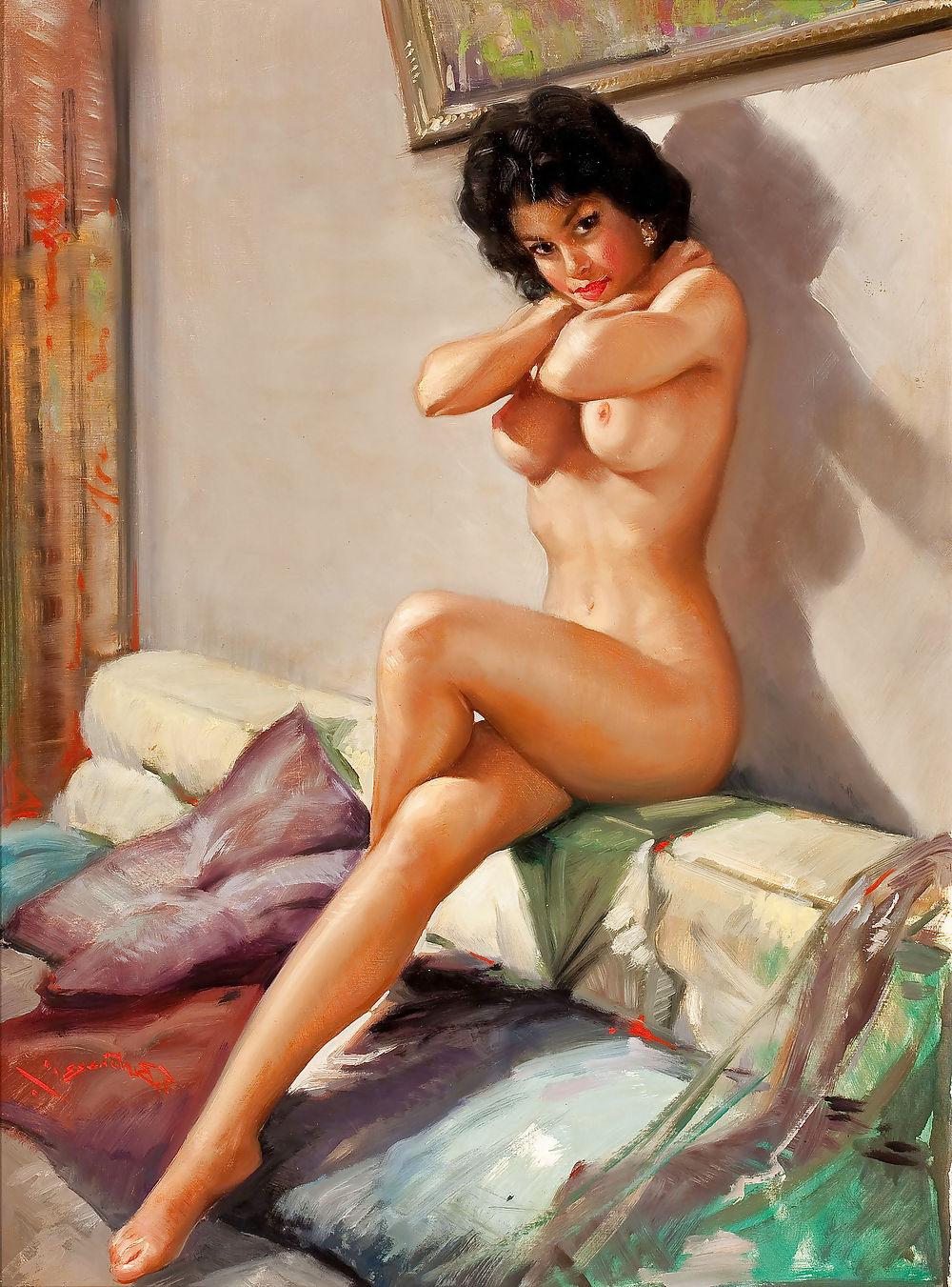 25P Sexy Vintage Pin - Up Art 2