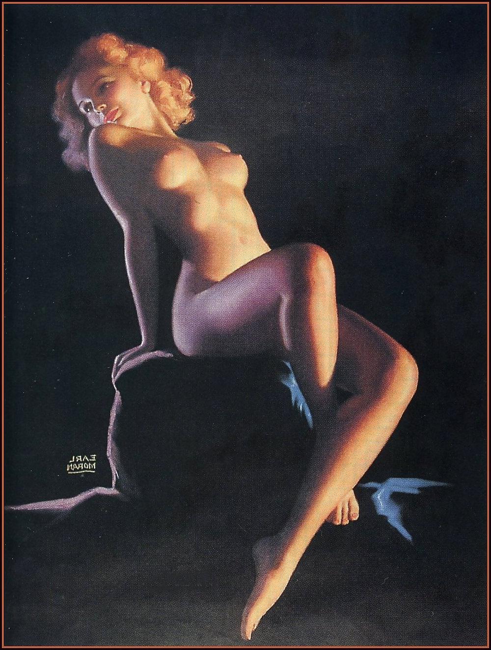 25P Sexy Vintage Pin - Up Art 2