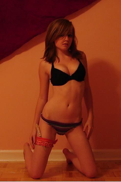 20P Süße hausgemachte geheime Teenie-Bilder 3