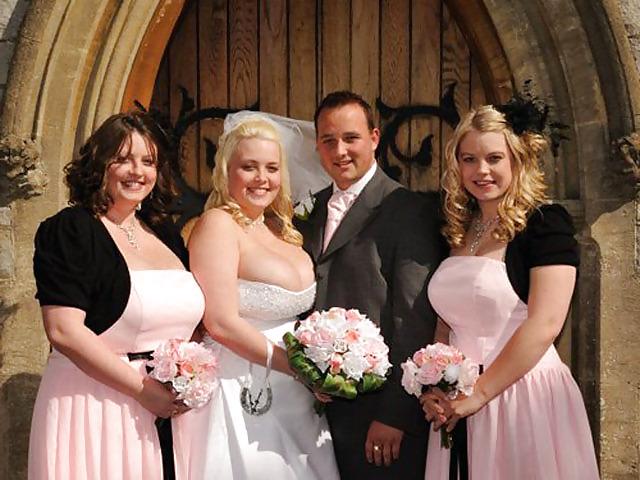 9P Busty bride.
