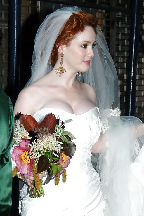 9P Busty bride.