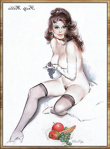 25P Pin-up Art 2 - Fritz Willis