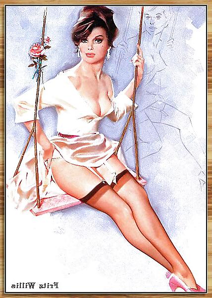 25P Pin-up Art 2 - Fritz Willis