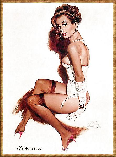 25P Pin-up Art 2 - Fritz Willis
