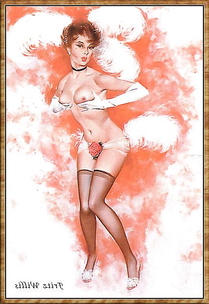 25P Pin-up Art 2 - Fritz Willis