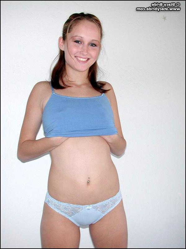 18P Stacy Bride shows you her tiny and perky tits