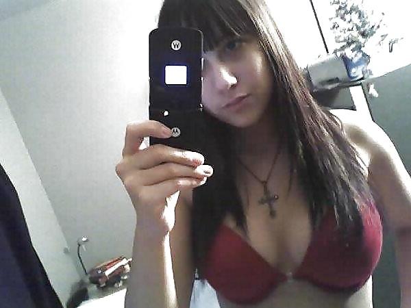 6P Busty Natural Firm Teen Tits