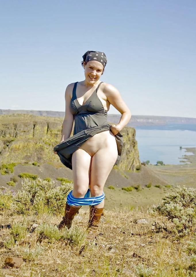 25P Naked in nature and in public.