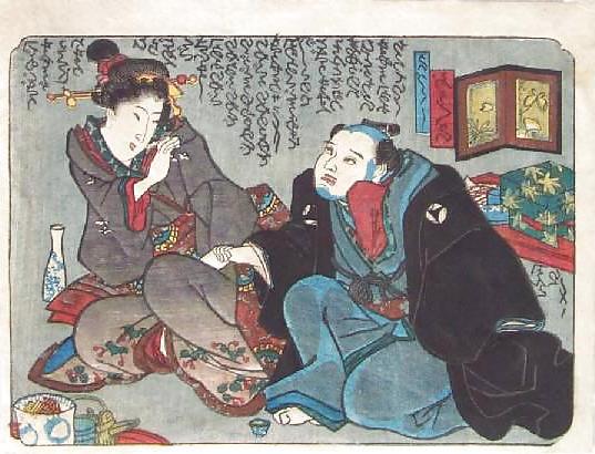 25P Japanese Shunga Art 4 - Utagawa Kunisada