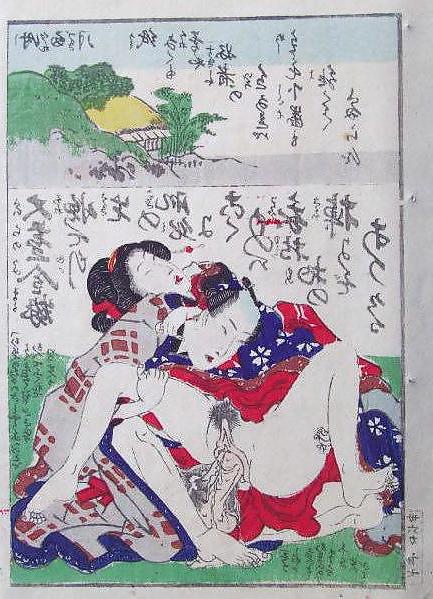 25P Japanese Shunga Art 4 - Utagawa Kunisada