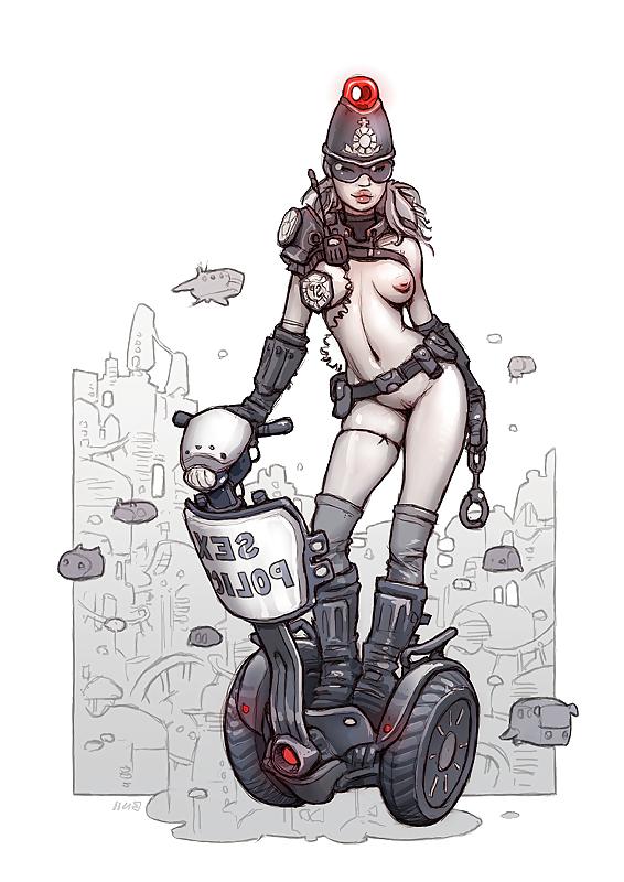 25P Amazing erotic art of Ben Newman