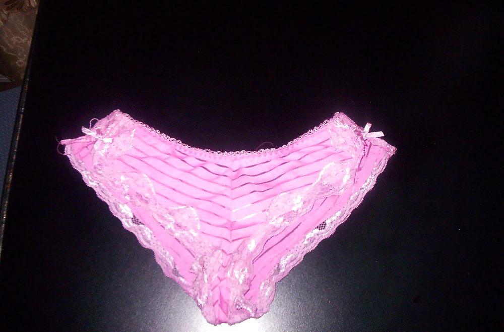 11P Wearing mom's panties and my panty collection