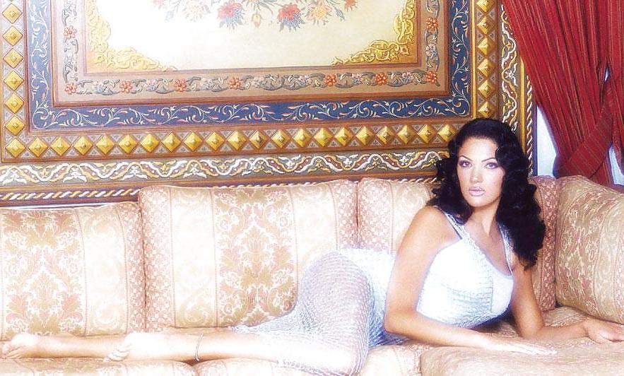 22P Aline Skaf Gaddafi (Lebanese Model)