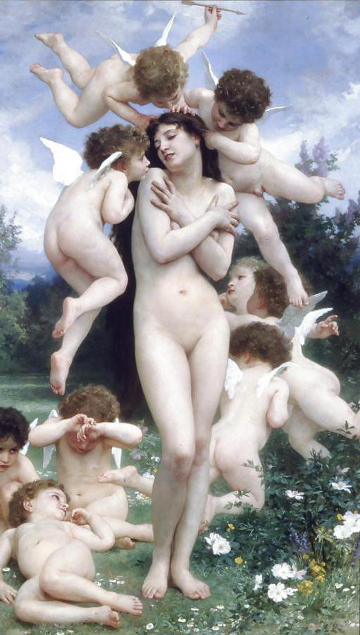 24P Painted Ero and Porn Art 7 - Adolphe-Willian Bouguereau
