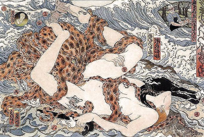 24P Printed Ero and Porn Art 8 -  Japanese Shungas (2)