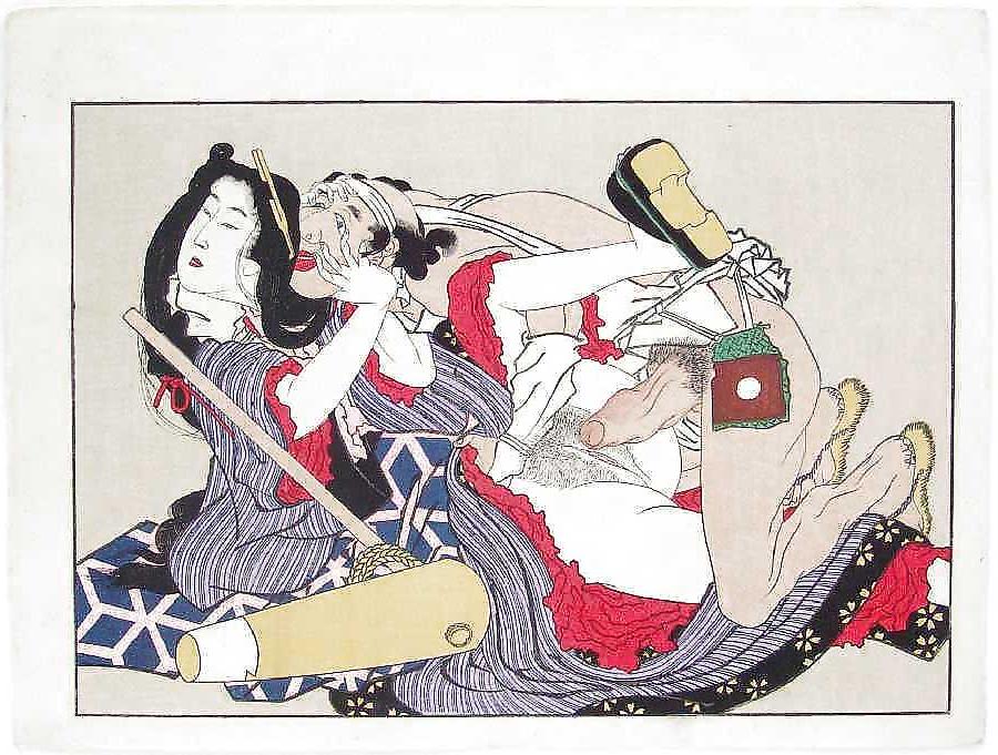 24P Printed Ero and Porn Art 8 -  Japanese Shungas (2)