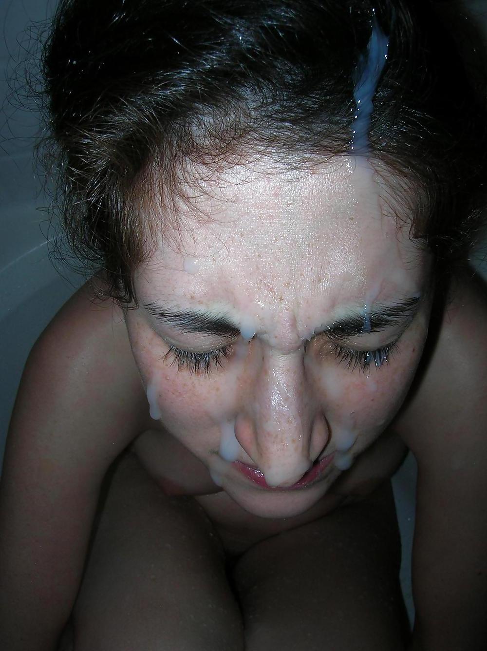 25P Really Cute German Girlfriend Facials