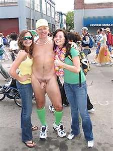 22P Mr. Smiles naked in public