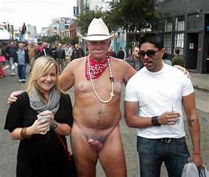 22P Mr. Smiles naked in public