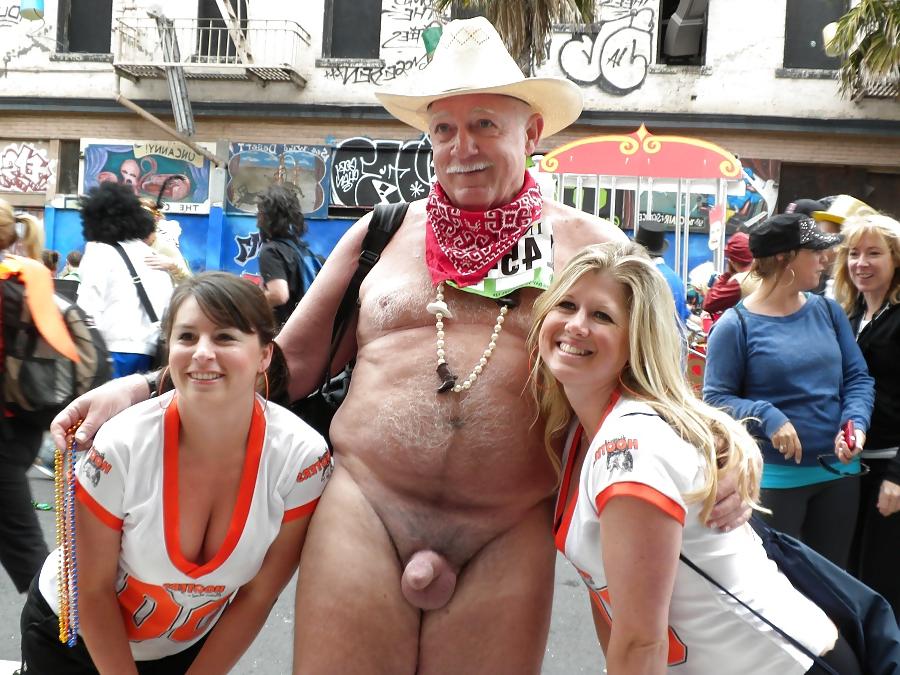 22P Mr. Smiles naked in public