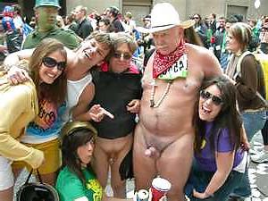 22P Mr. Smiles naked in public
