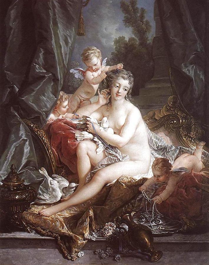 25P Painted Ero and Porn Art 10 - Francois Boucher