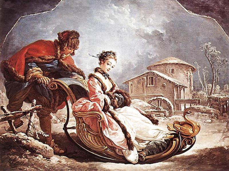 25P Painted Ero and Porn Art 10 - Francois Boucher