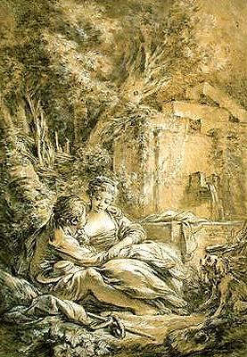 25P Painted Ero and Porn Art 10 - Francois Boucher
