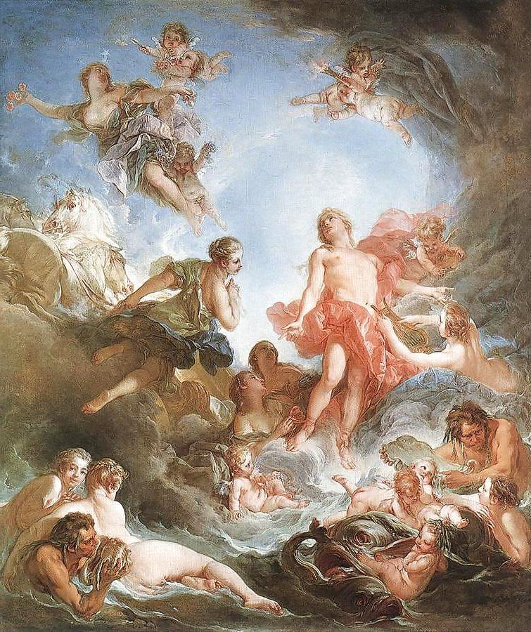 25P Painted Ero and Porn Art 10 - Francois Boucher