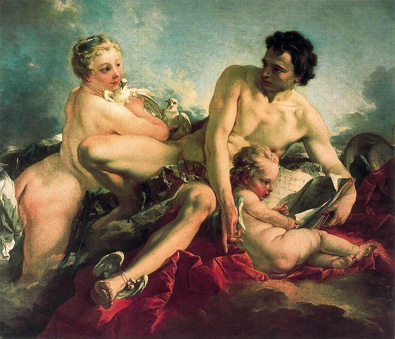 25P Painted Ero and Porn Art 10 - Francois Boucher