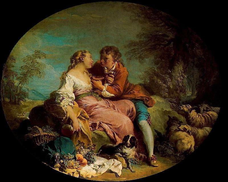 25P Painted Ero and Porn Art 10 - Francois Boucher