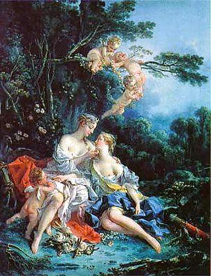 25P Painted Ero and Porn Art 10 - Francois Boucher